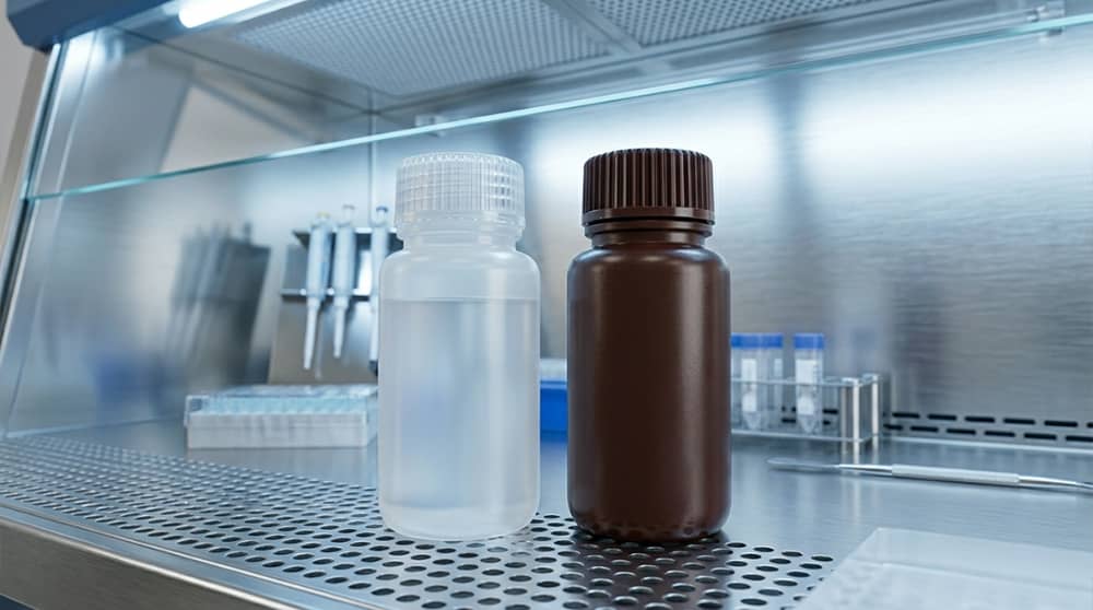 Laboratory Storage Containers for Small Volume Samples: Preventing Loss, Evaporation, and Cross-Contamination 9 Amber-and-white-small-volume-sample-containers-for-cross-contamination-and-UV-protection