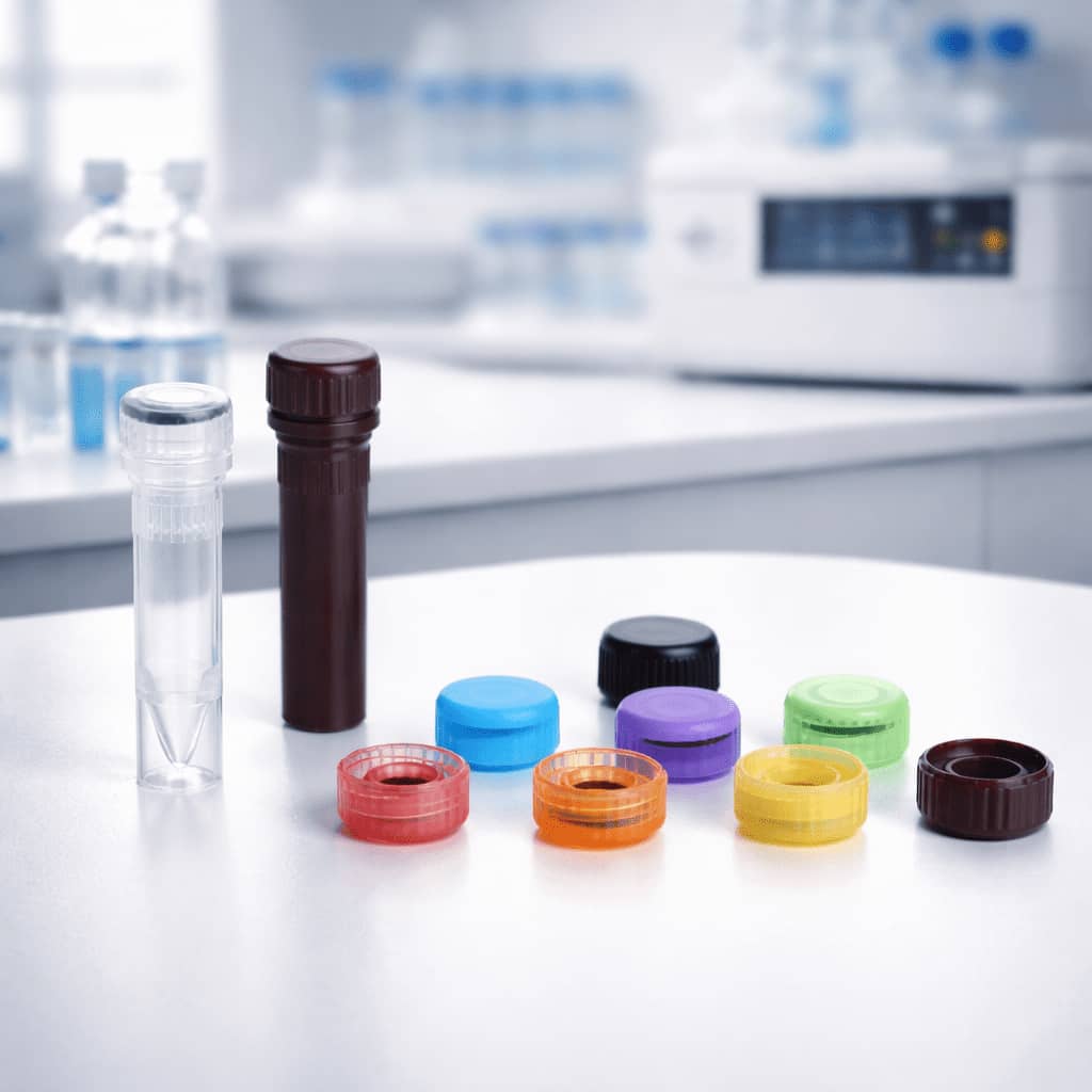 Wholesale 100% virgin PP microcentrifuge tubes with leak proof screw caps